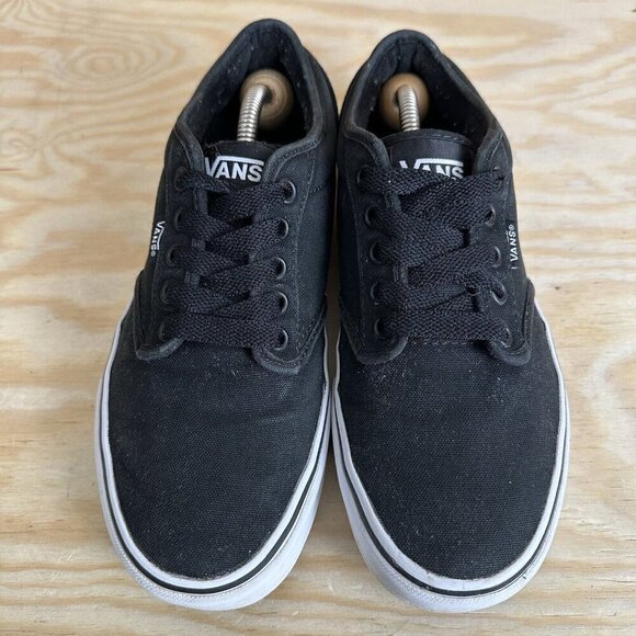 Vans Off The Wall TB4R Sneaker Mens 8 Skate Shoes Lace Up Low Top Comfort Black - Picture 3 of 6
